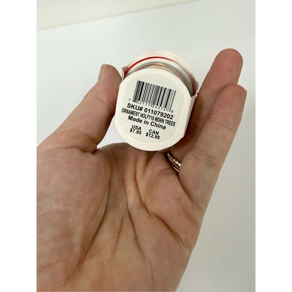 Starbucks 2017 Holiday Modern Trees Christmas Tree Ceramic Ornament - Picture 5 of 5